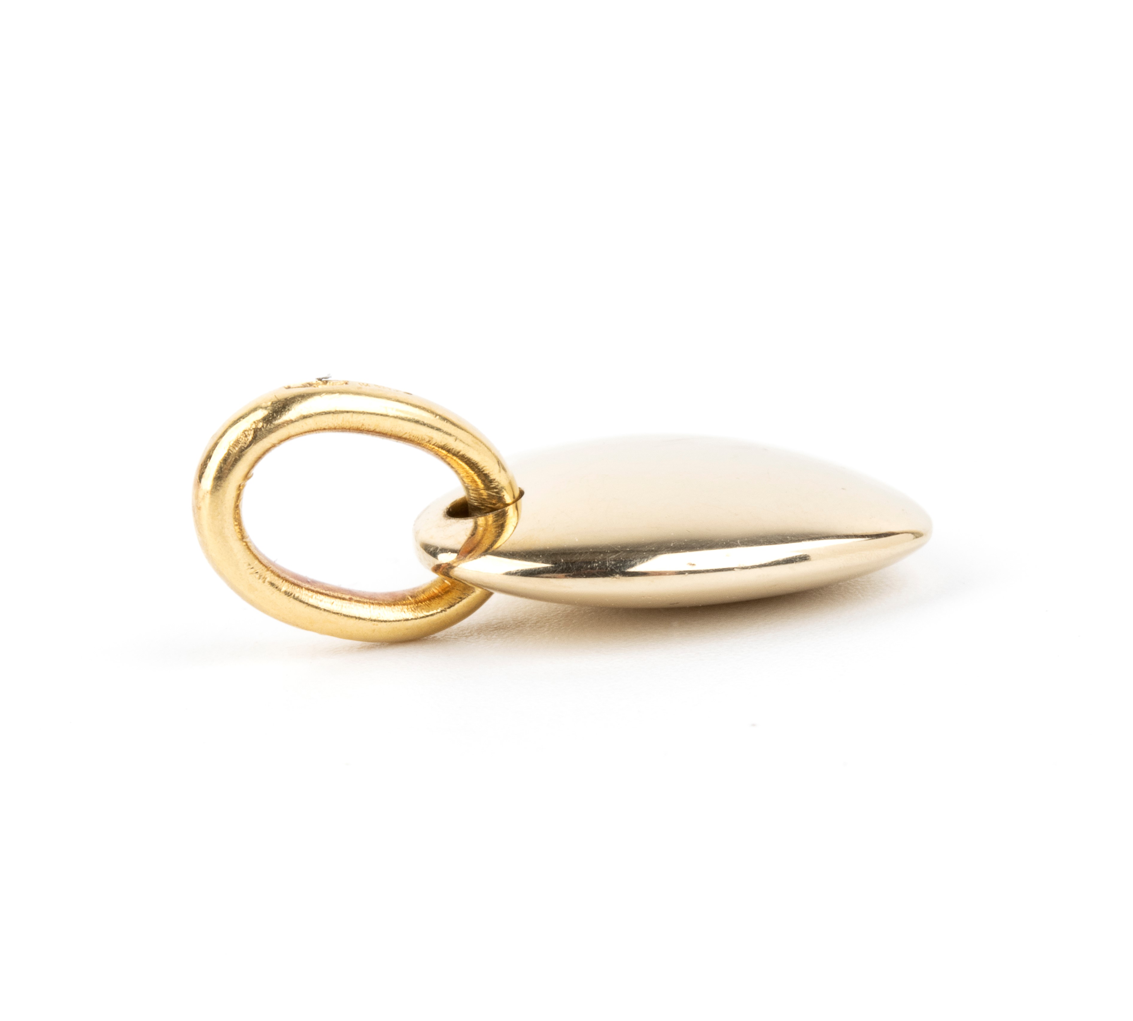 Pomellato - Pendente a cuore in oro giallo 18k