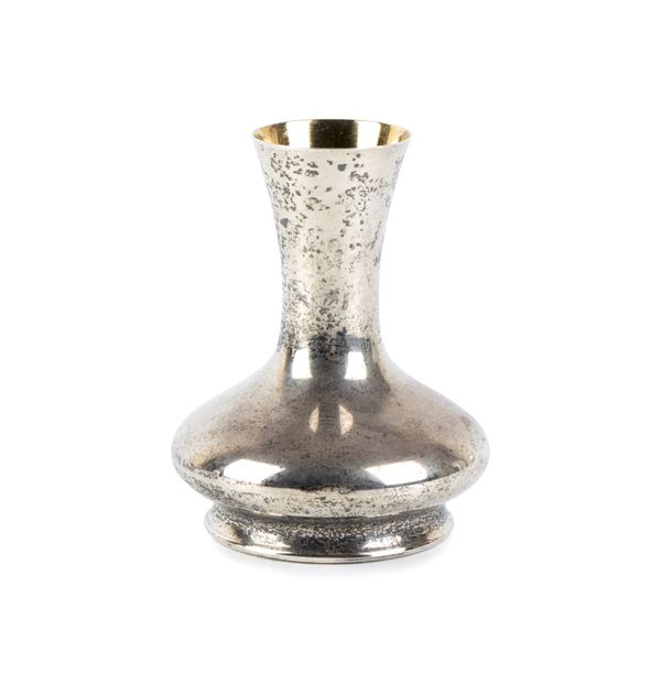 BULGARI - Vaso solifiore in argento