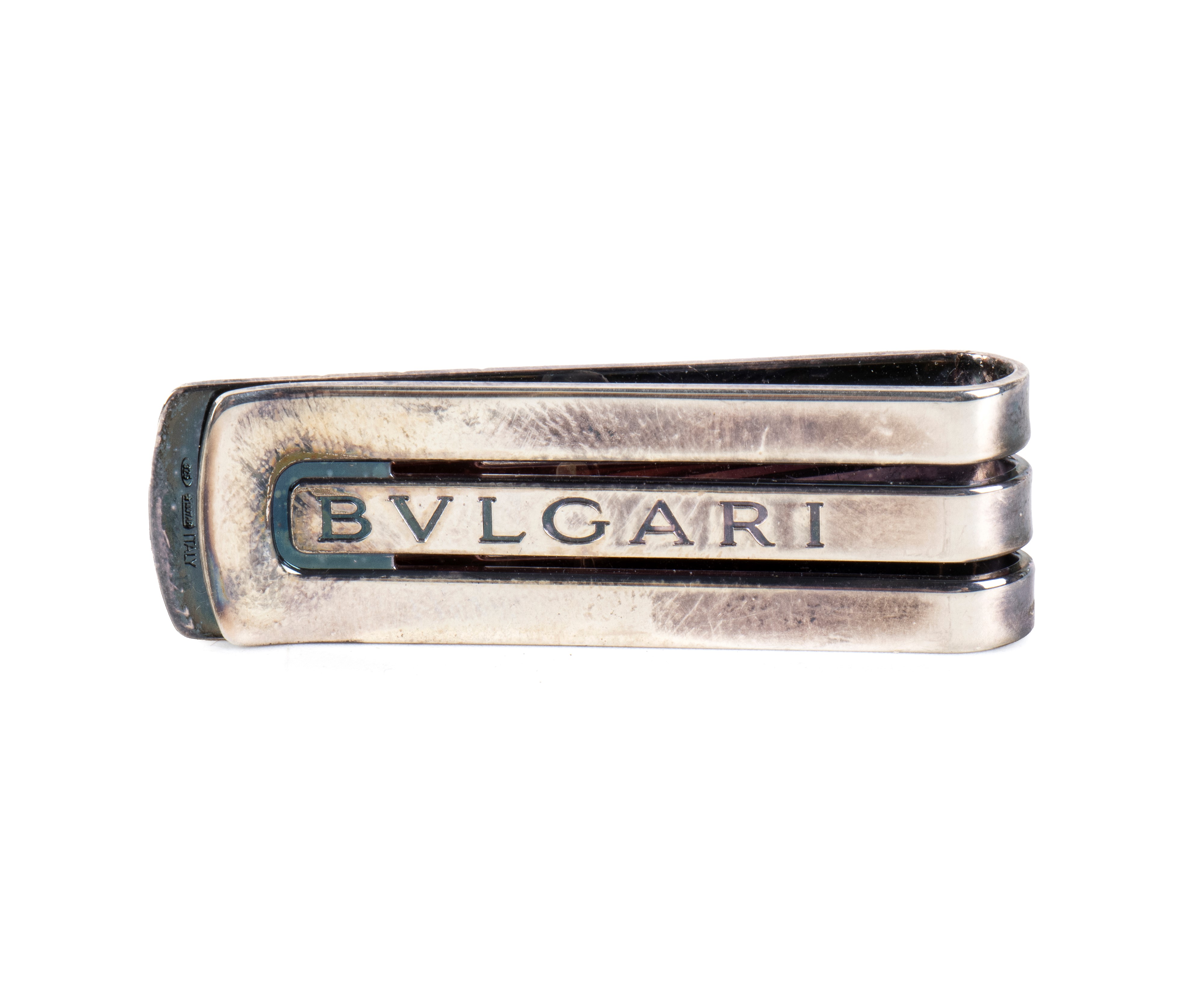 Bulgari - Fermasoldi italiano in argento 925