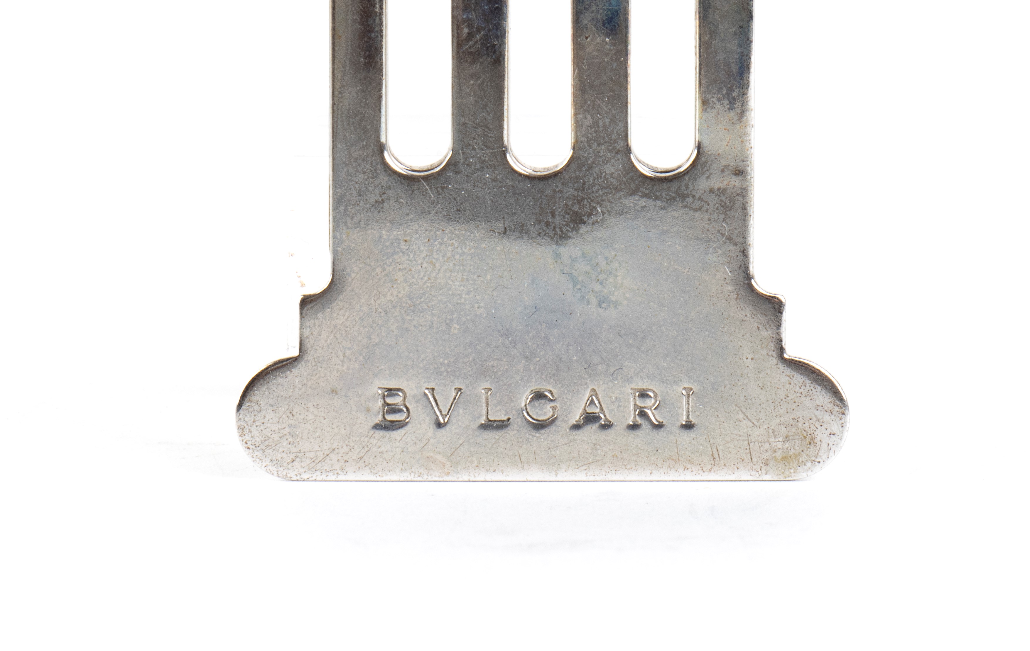 Bulgari - Fermasoldi in argento 925/1000 con punzonatura BVLGARI