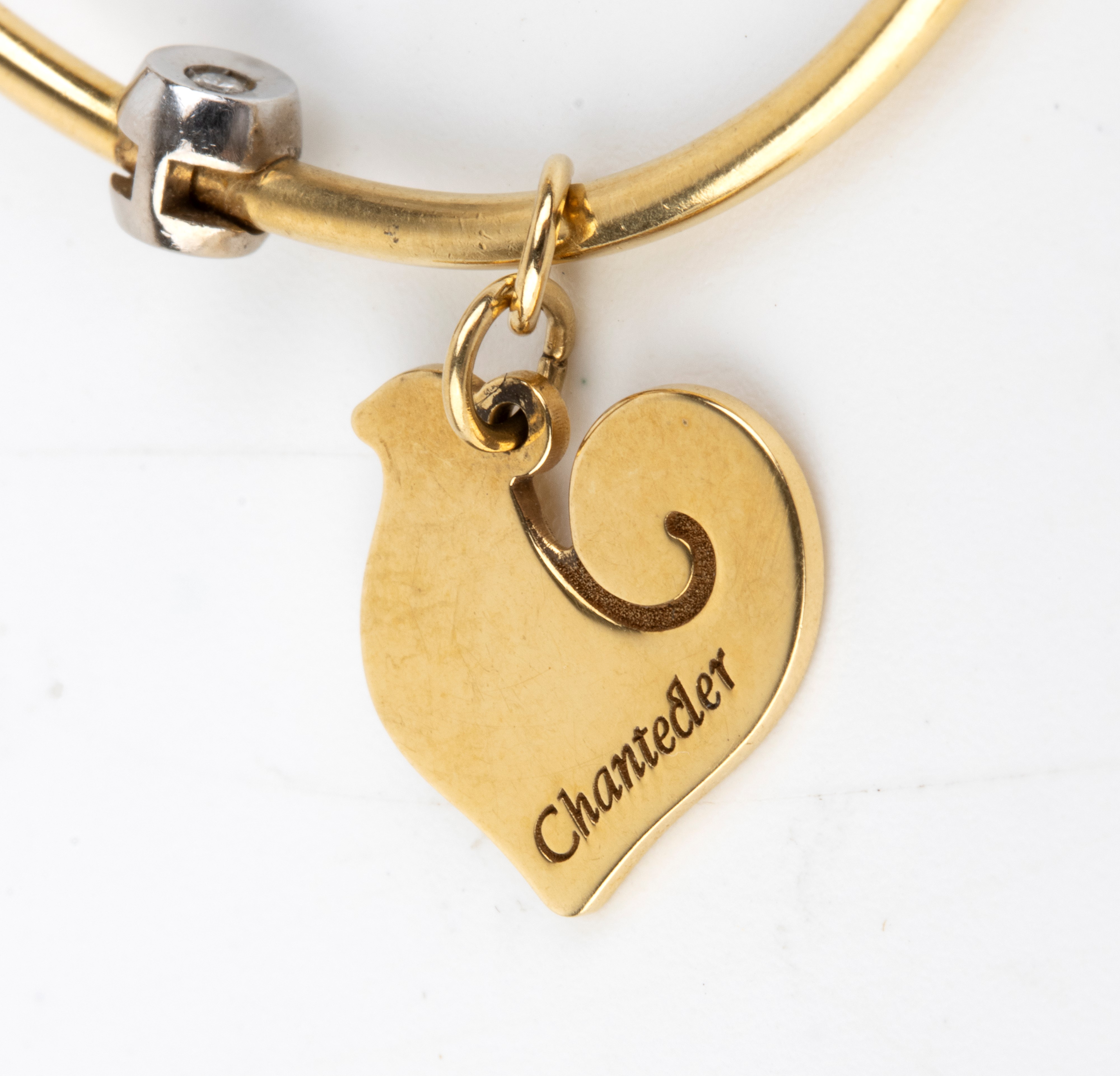 Chantecler - Paio di orecchini in oro giallo 18k con diamanti
