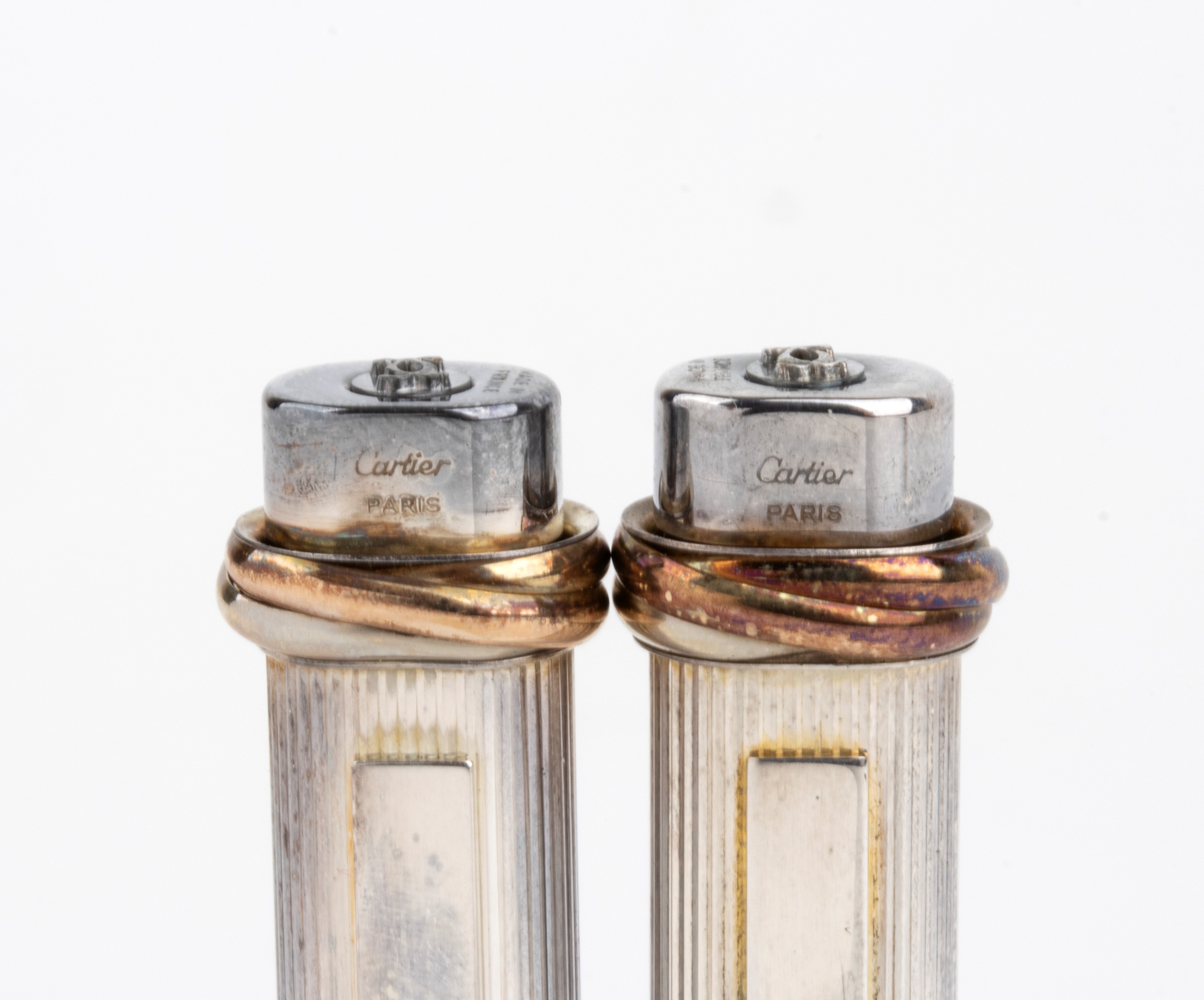 Cartier - Coppia di penne stilografica e a sfera