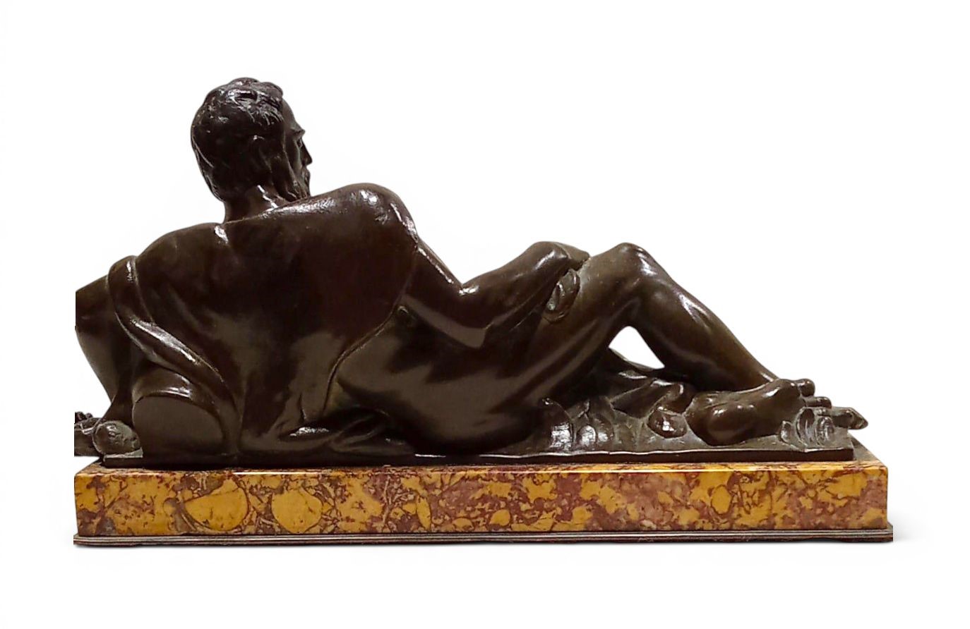 G.D. Manetti, Calamaio in antimonio, fine  XIX secolo-inizi XX secolo