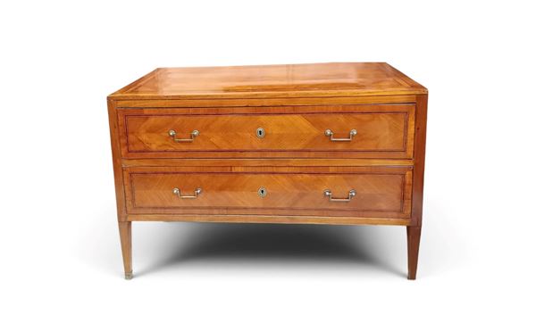 Louis XVI-style cherry wood dresser