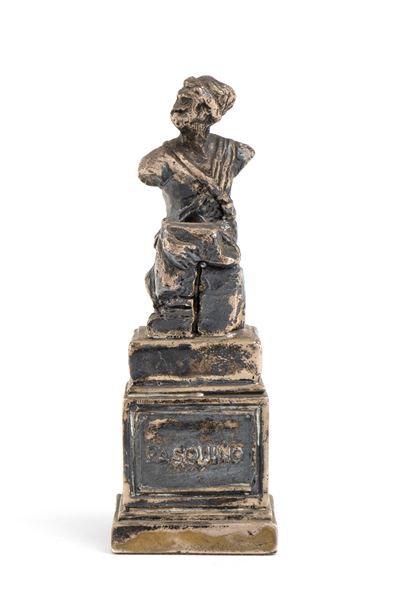 Lacchi Claudio (argentiere), Statua parlante di “Pasquino” in argento 925/1000