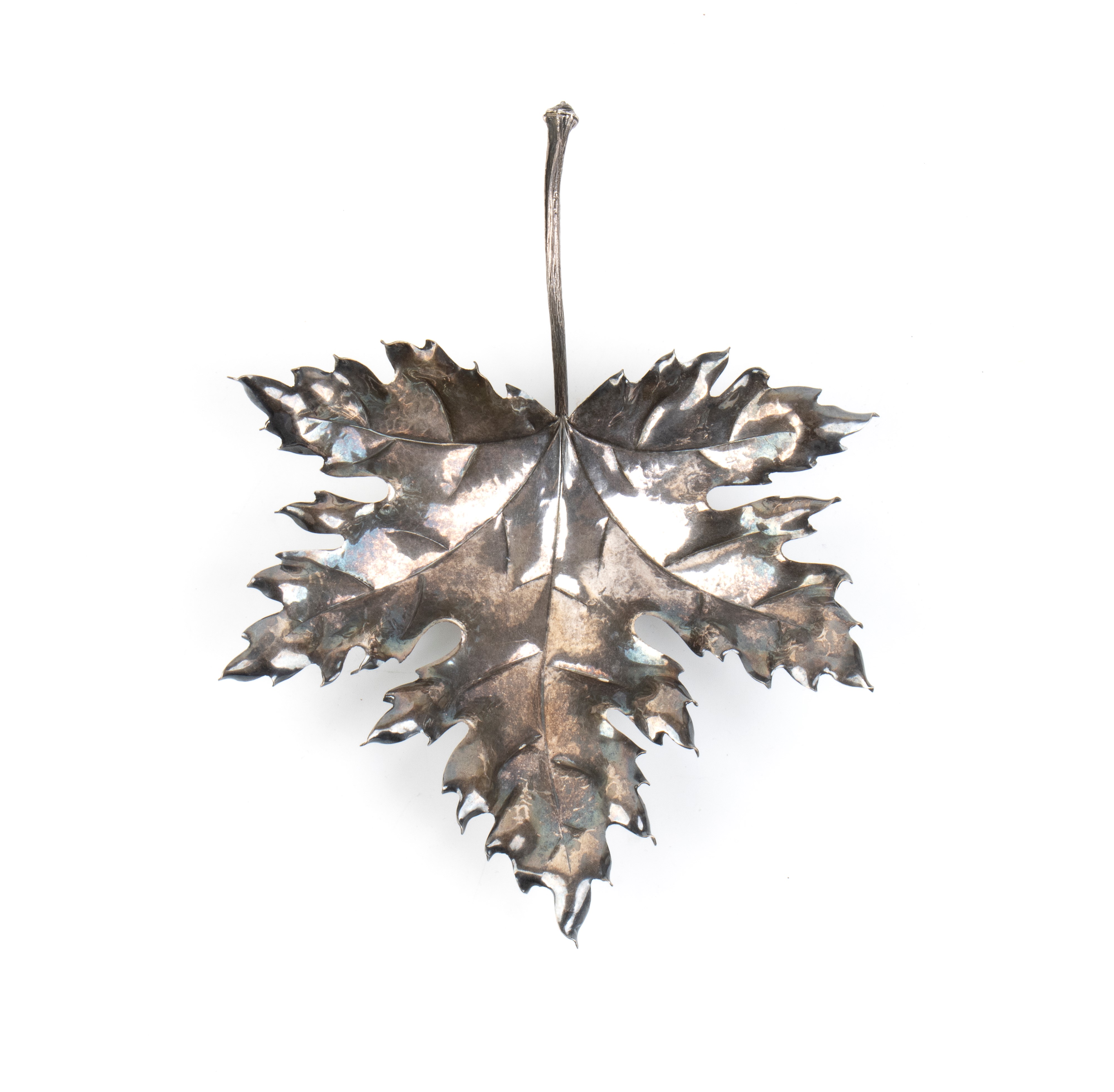Mario Buccellati - Ciotola Leaves foglia di vite in argento 925/1000
