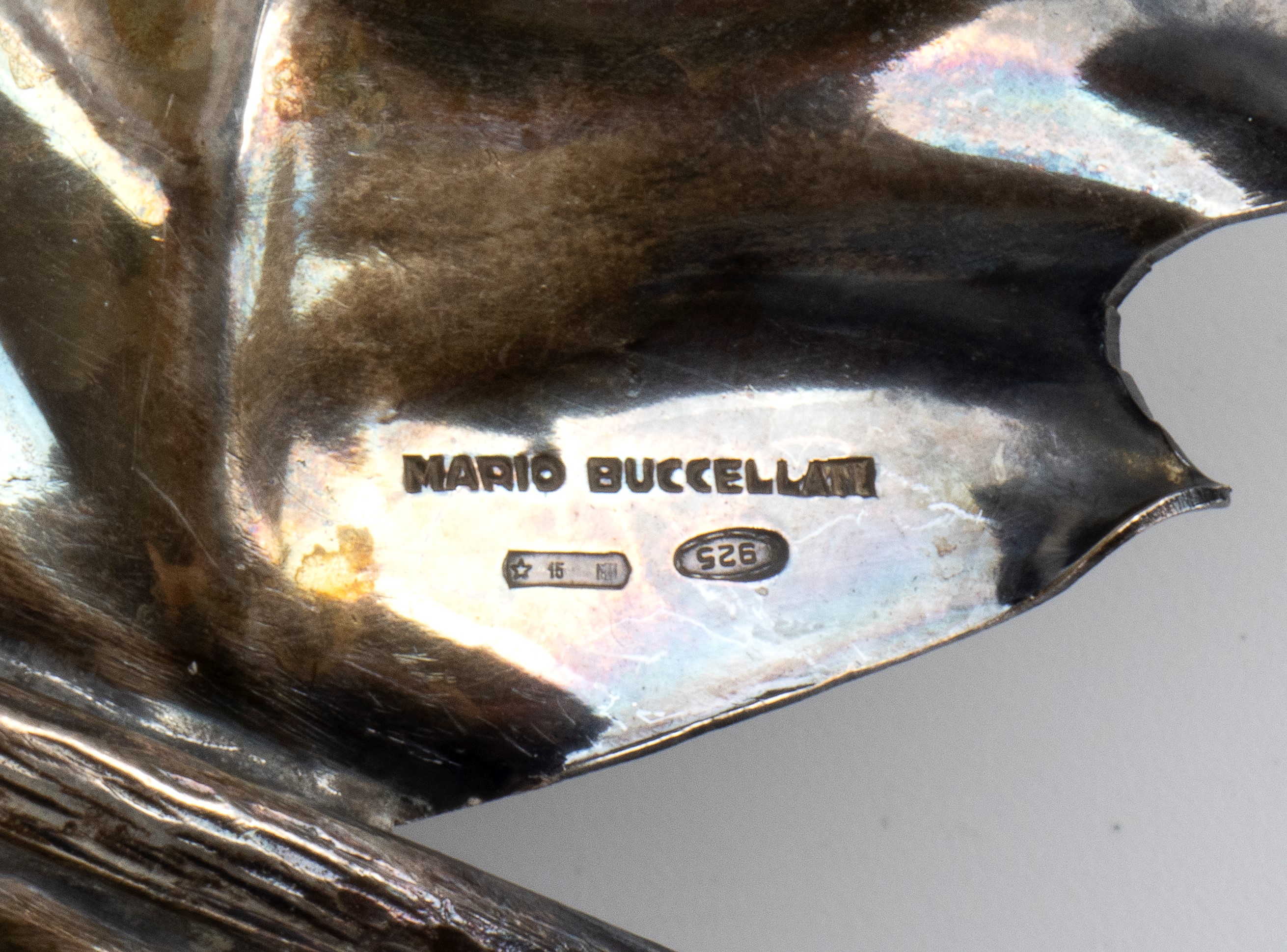 Mario Buccellati - Ciotola Leaves foglia di vite in argento 925/1000
