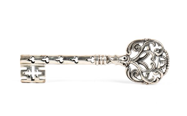 Chiave da collezione in argento 