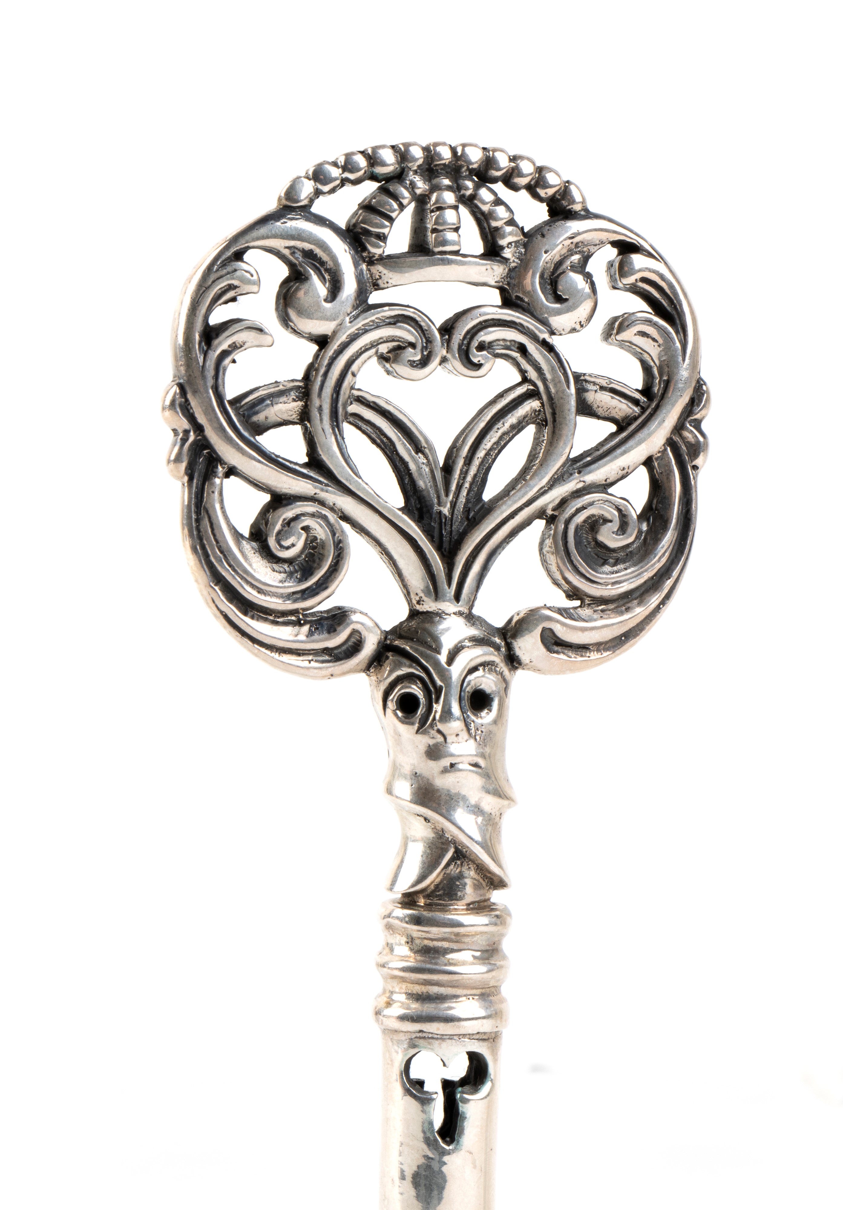 Ugo Bellini, Chiave da collezione in argento 925/1000 traforata