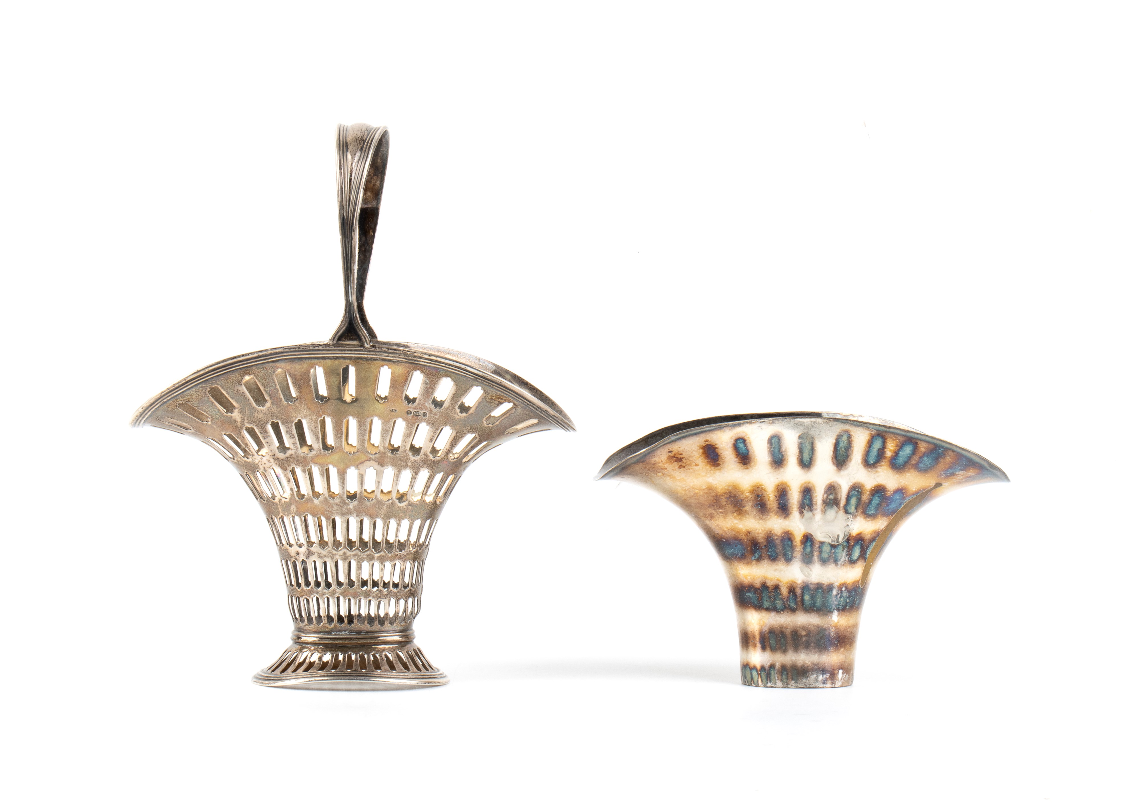 Tiffany & Co.® - Tiffany & Co., Cestino americano in argento 925/1000 con inserto estraibile