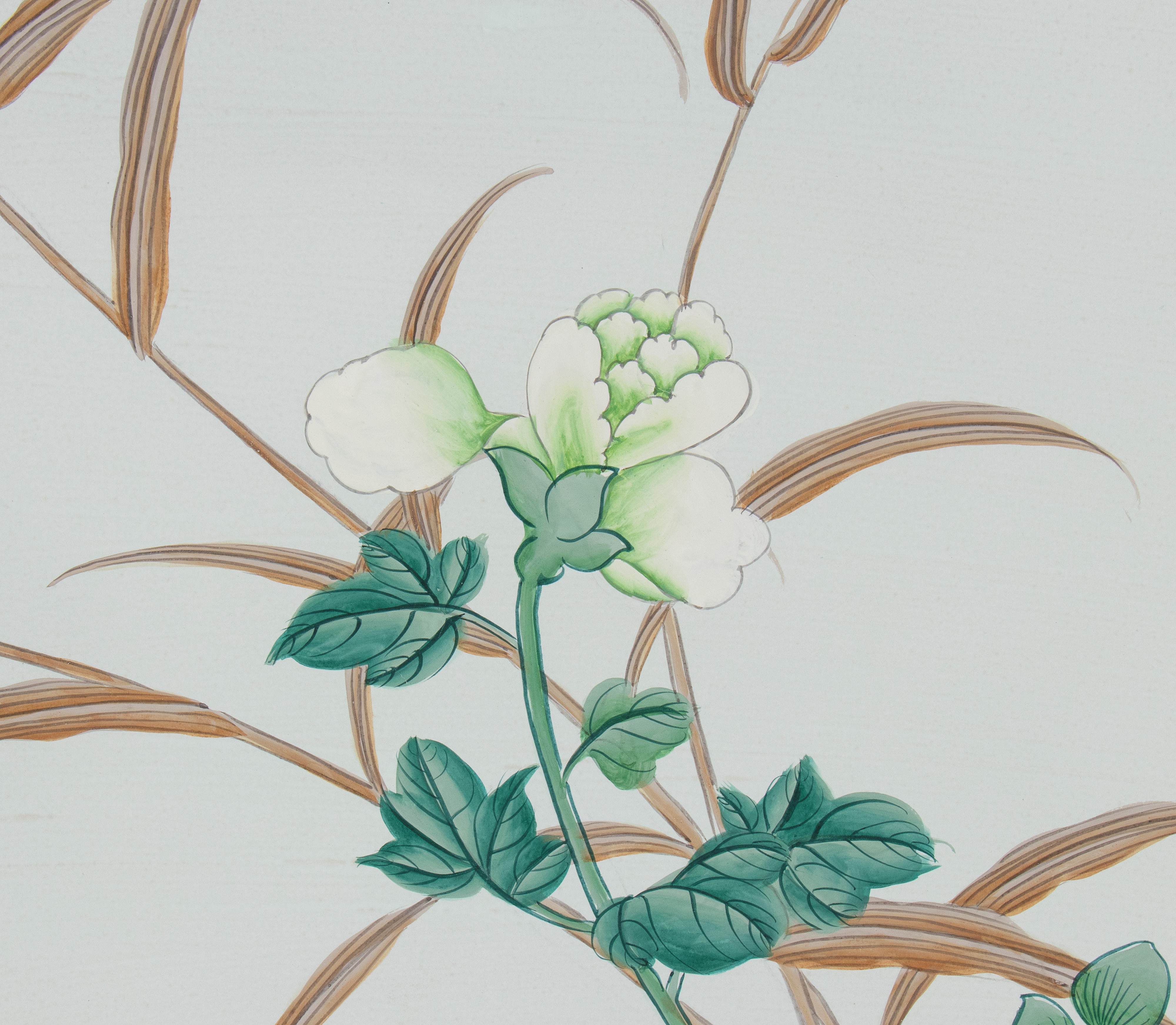 Dipinto decorativo, Guache su carta, Cina, inizio XX secolo