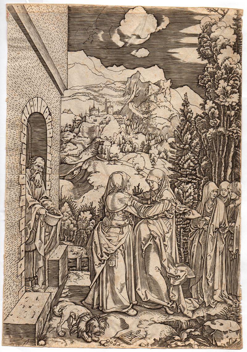 Marcantonio Raimondi - Visitazione