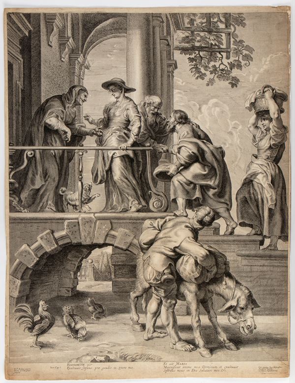 Visitazione, da Peter Paul Rubens