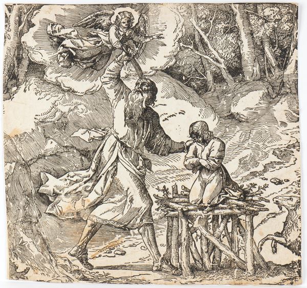 Ugo da Carpi - Sacrificio di Isaaco 