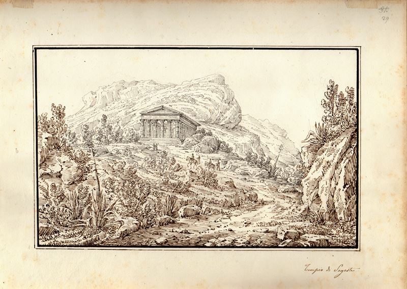 Antonio Senape - Tempio di Segesta
