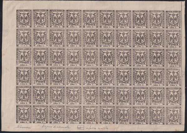 Modena - 1L. lower left sheet