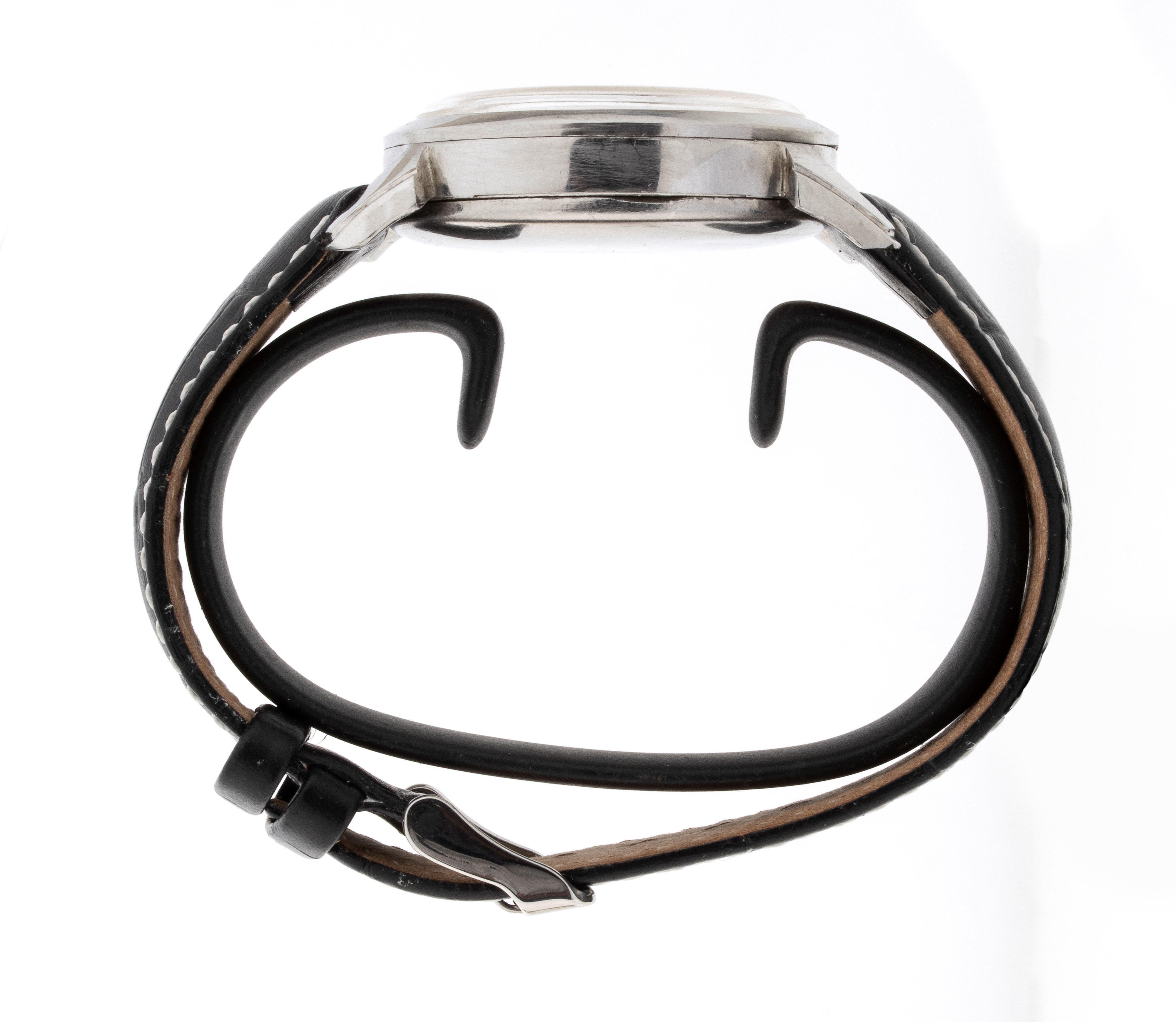 Orologio da polso cronografo, cassa in metallo, movimento Valjoux 22 a carica manuale (anni '70–'...