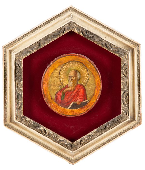 Russian Icon depicting Saint John the Evangelist