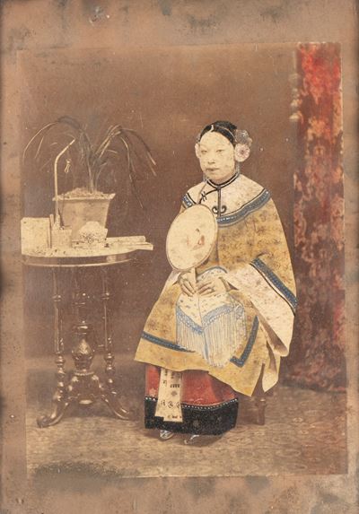 Cina, Fotografia di dama di corte, 1900 circa