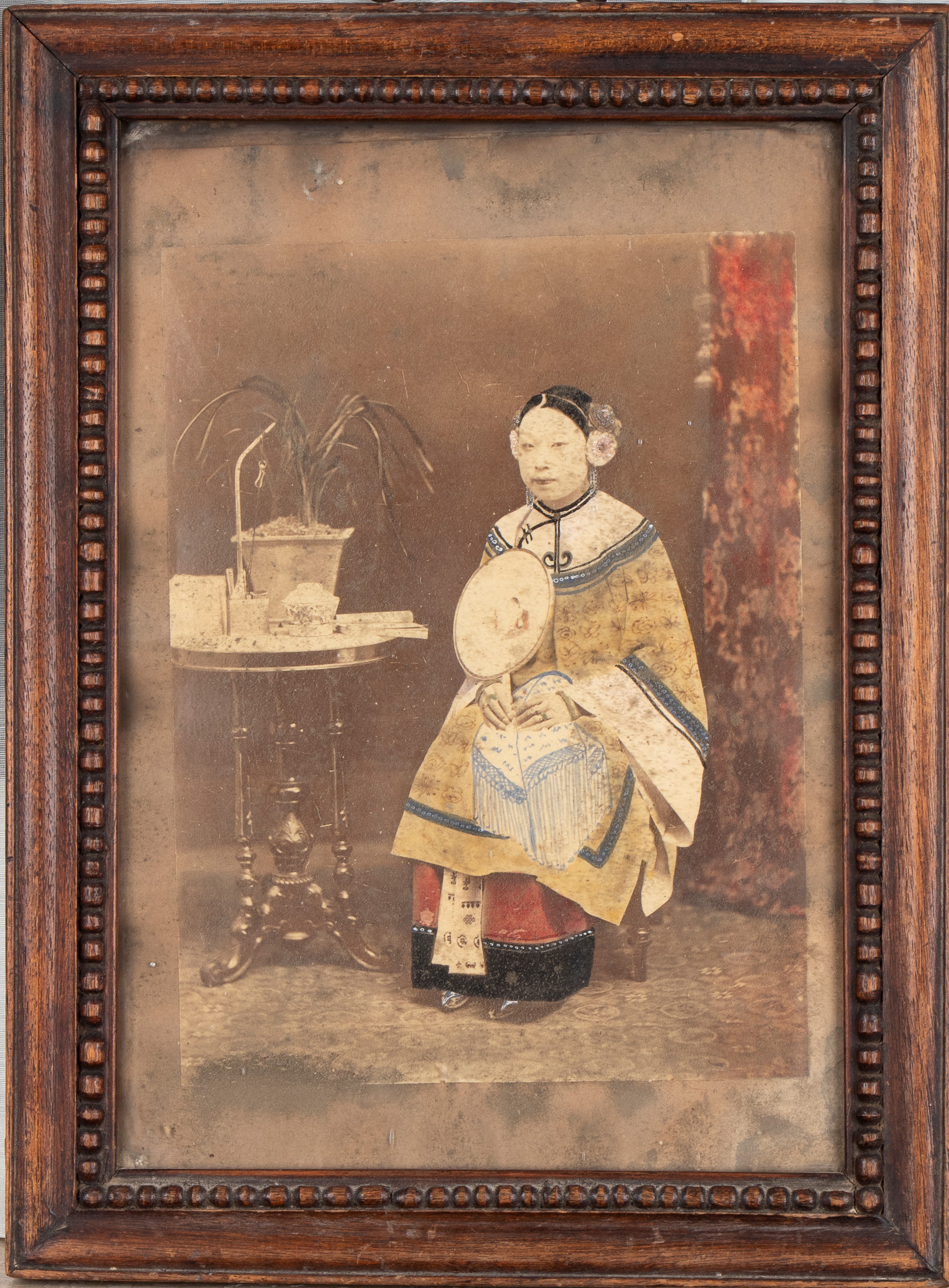 Cina, Fotografia di dama di corte, 1900 circa