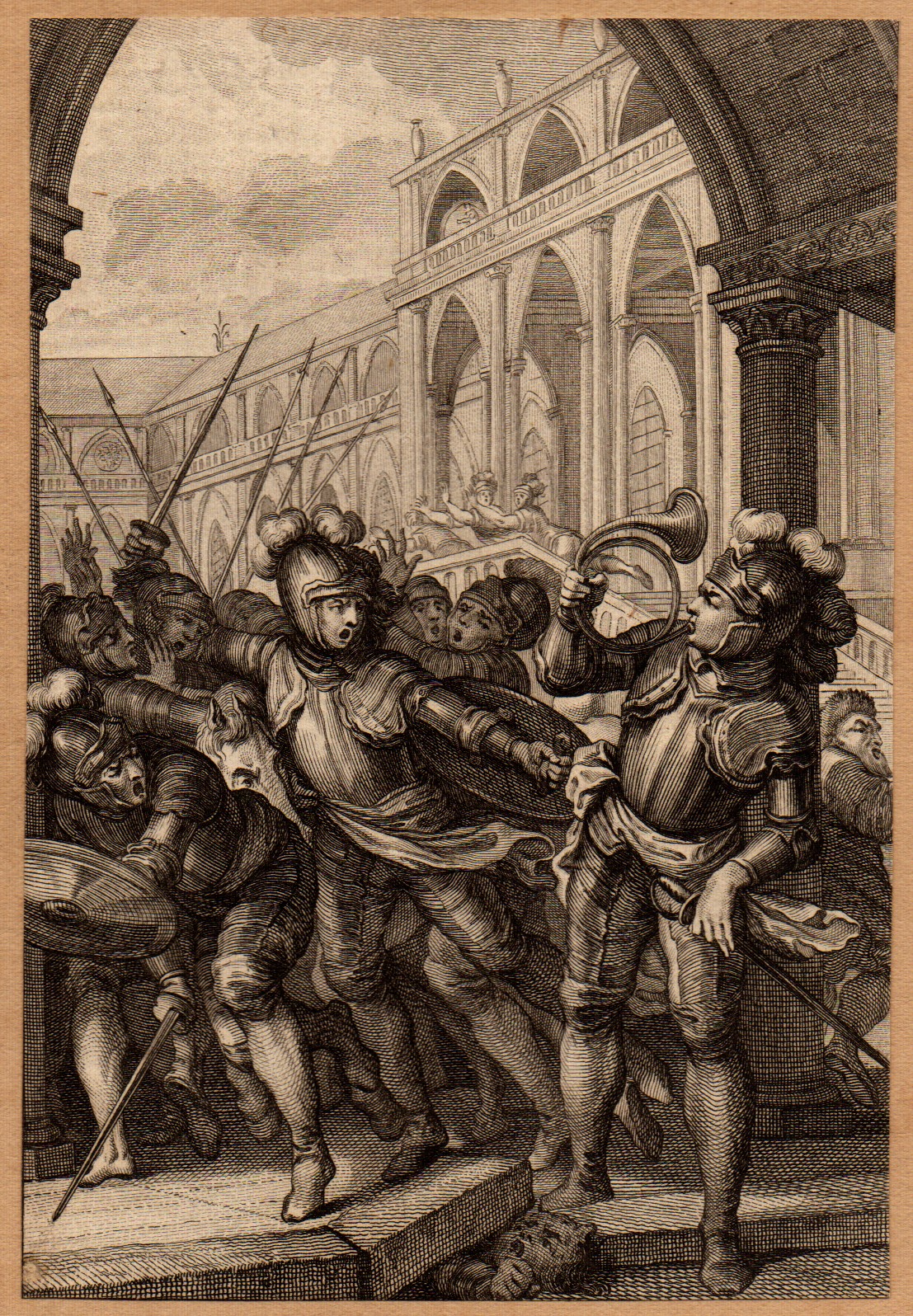 Incisore anonimo della metà XVI secolo, Astolfo