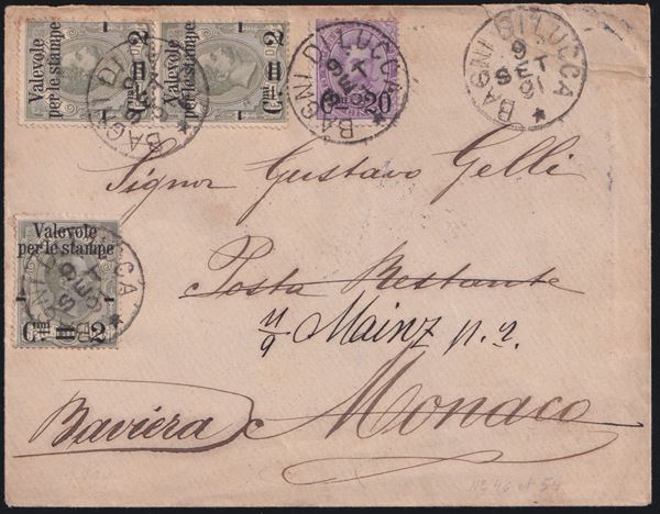 Kingdom - Postal History, an interesting combination  - Auction STAMPS AND POSTAL HISTORY - Bertolami Fine Art - Casa d'Aste