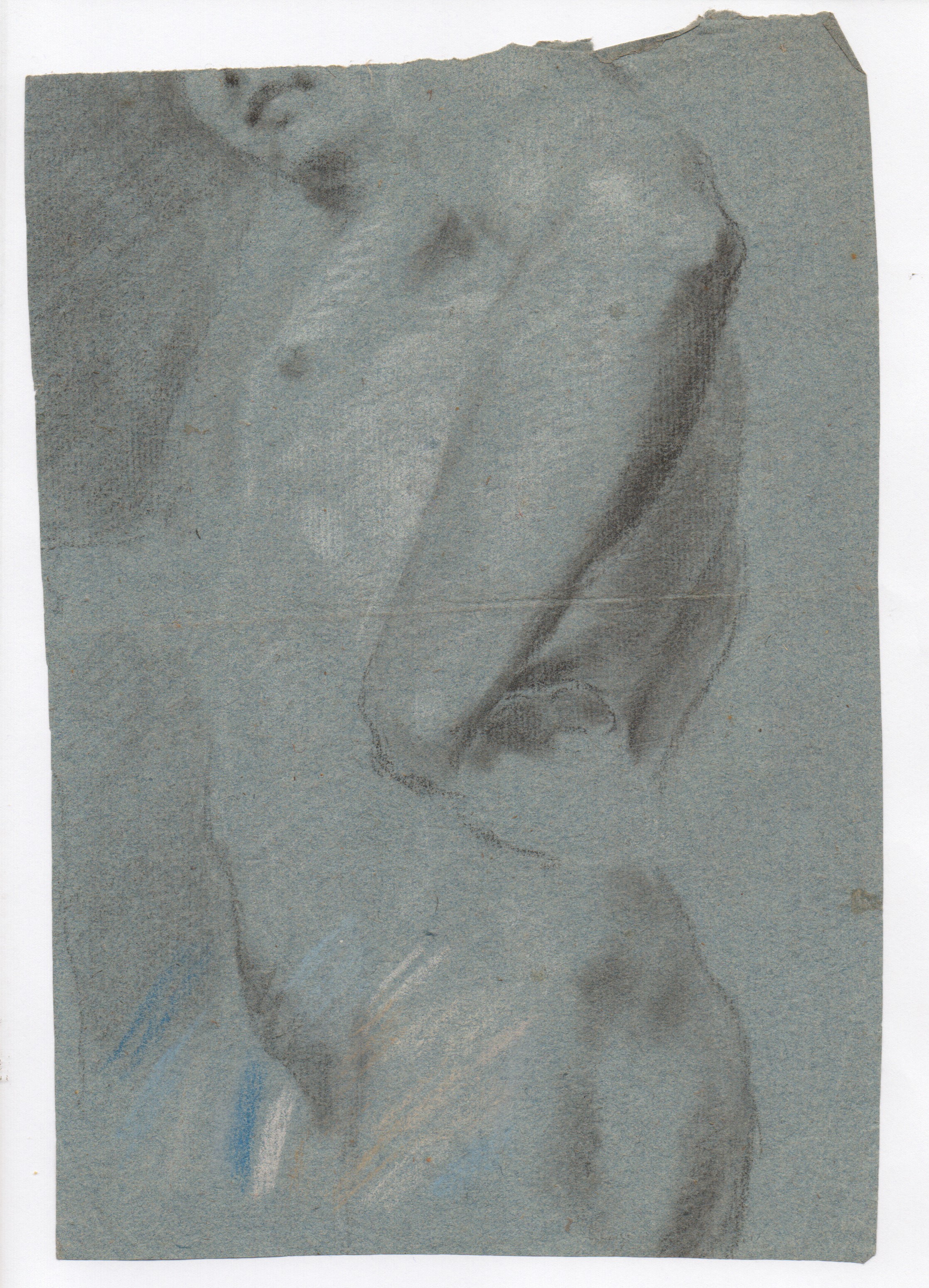 Artista italiano del XVIII secolo, Studio di volto femminile