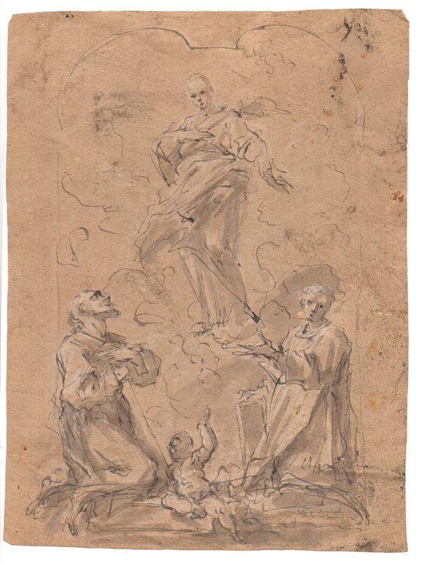 Study for the Assumption of the Virgin