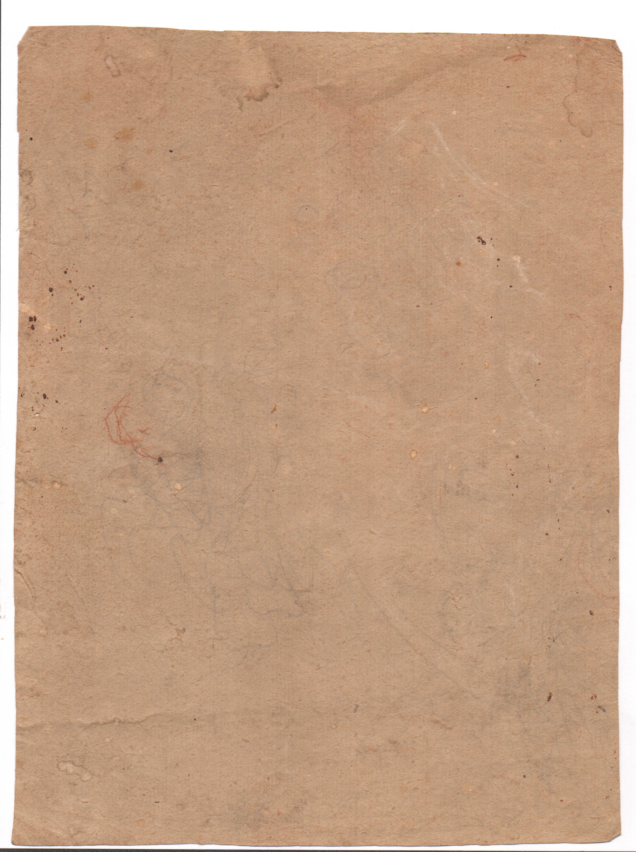 Artista piemontese del XVIII secolo, Studio per l’Assunzione della Vergine