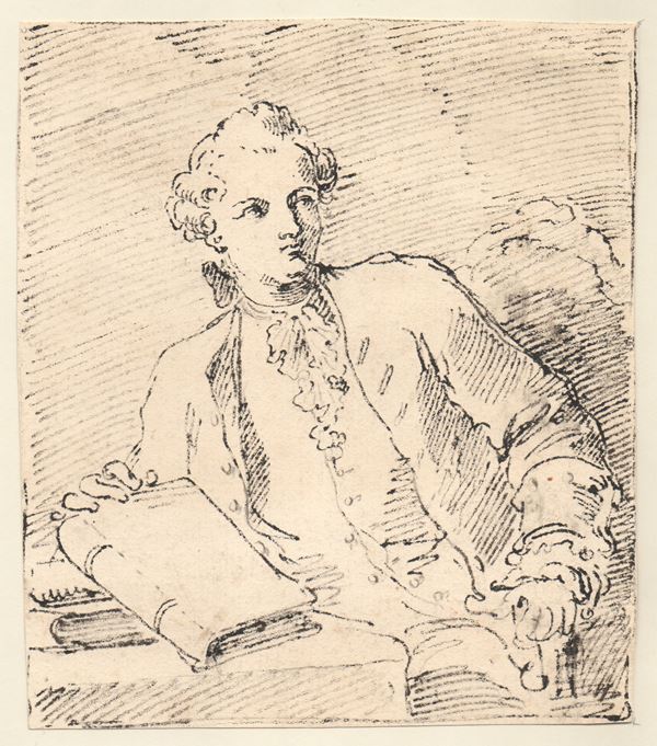 Pietro Antonio Novelli - Ritratto di un letterato