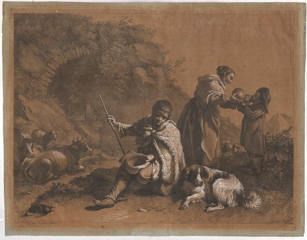 A Shepherd with his Dog