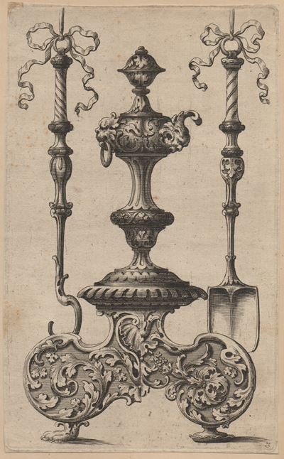 Grande candelabro (tavola da suite di “Geridon”)