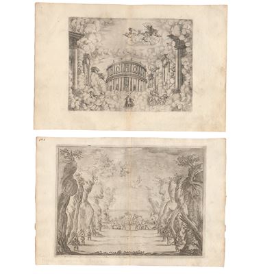 Ercole in Tebe (da Giovanni Andrea Moniglia), acquaforte