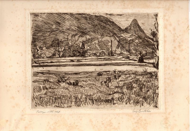 Luigi Bartolini - Paesaggio di Alto Adige