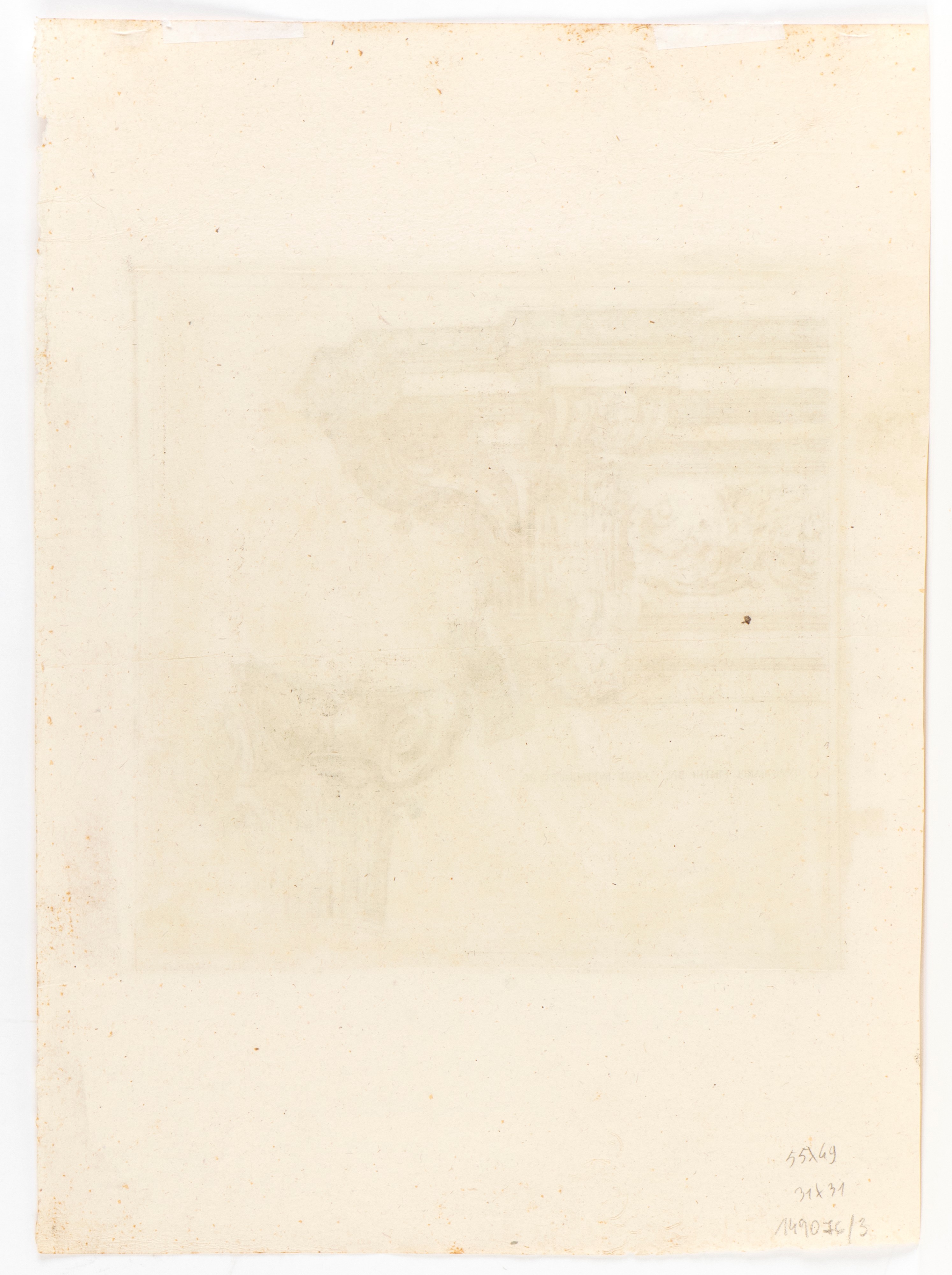 Carlo Antonio Buffagnotti - Studi architettonici, da Ferdinando Galli (Bibiena) — acqueforti