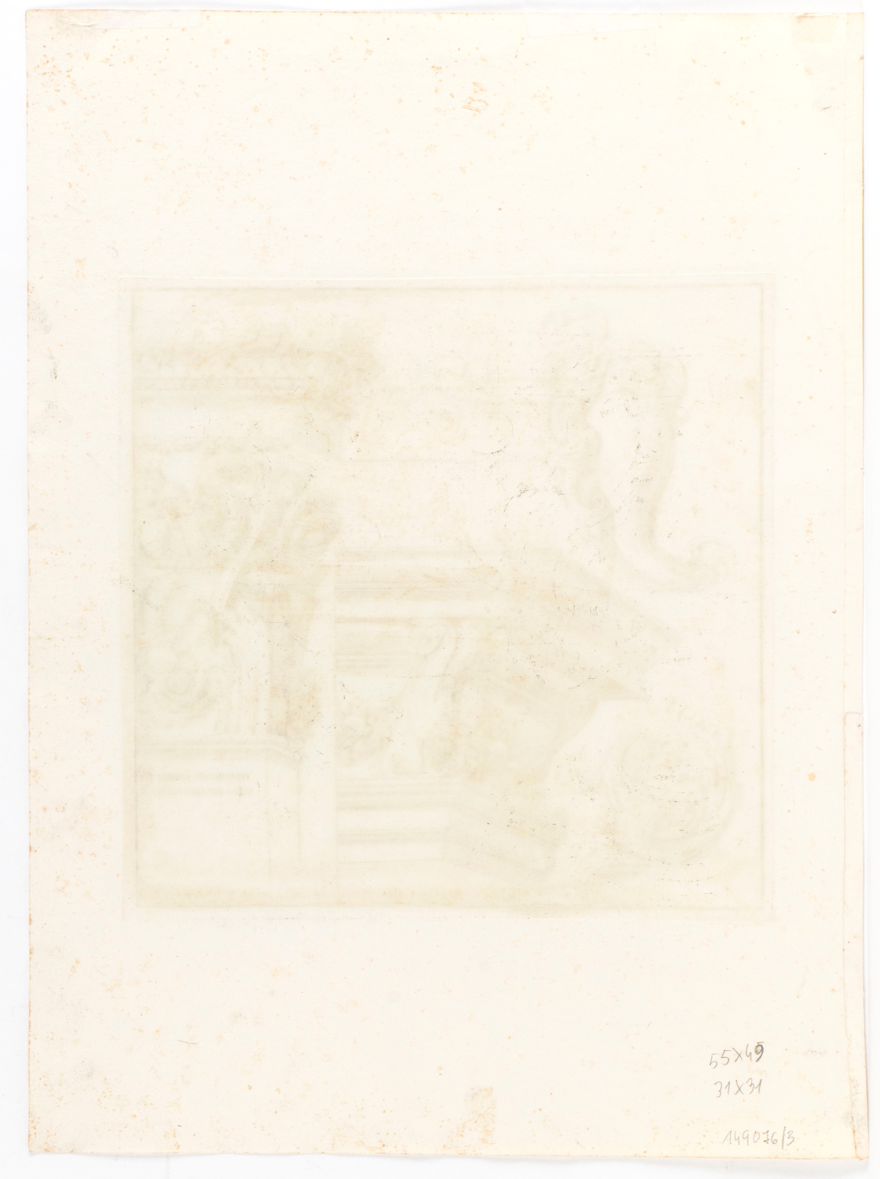 Carlo Antonio Buffagnotti - Studi architettonici, da Ferdinando Galli (Bibiena) — acqueforti