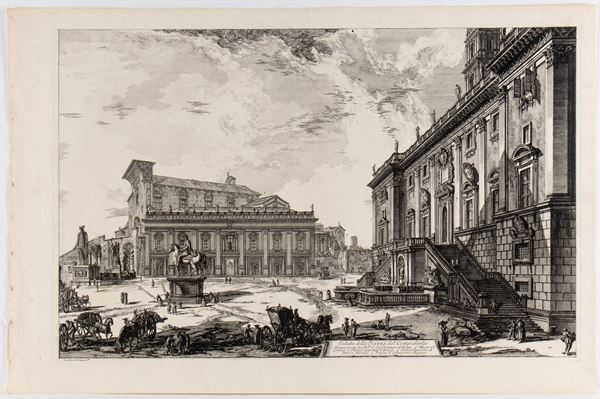Veduta della Piazza del Campidoglio