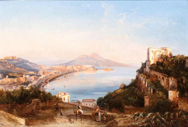 Giacinto Gigante - View of the Bay of Naples