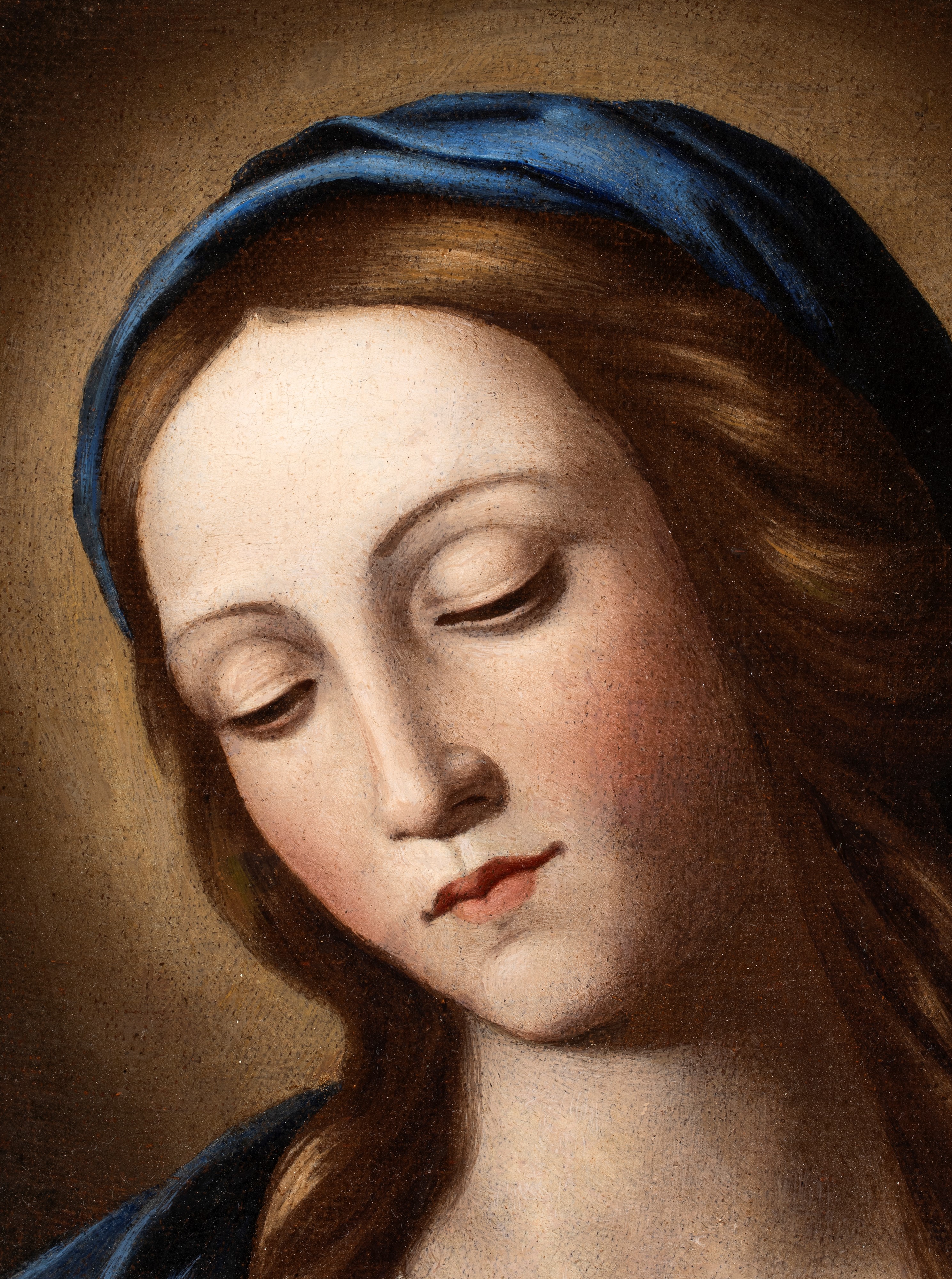 Giovanni Battista Salvi Sassoferrato - Vergine orante, olio su tela
