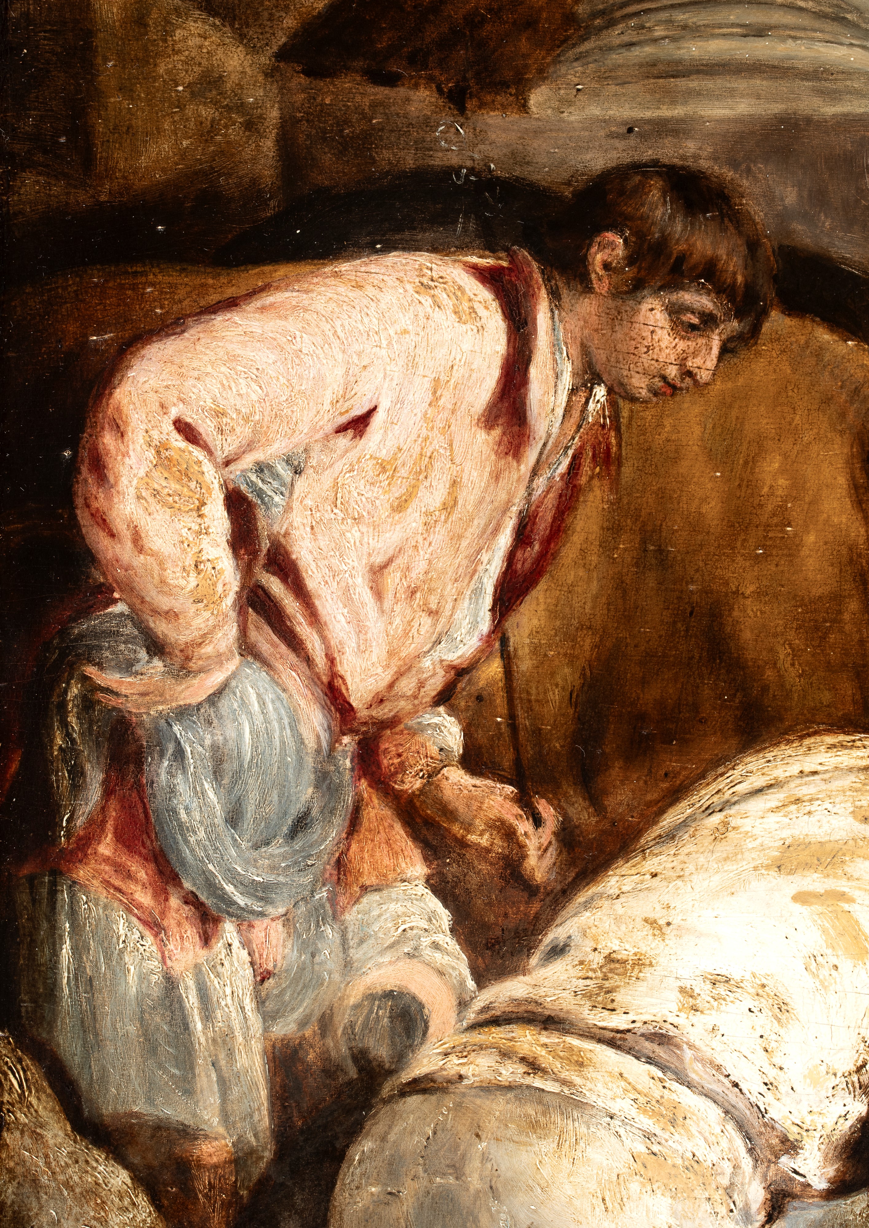 Jacopo dal Ponte Detto Jacopo da Bassano - Adorazione dei pastori