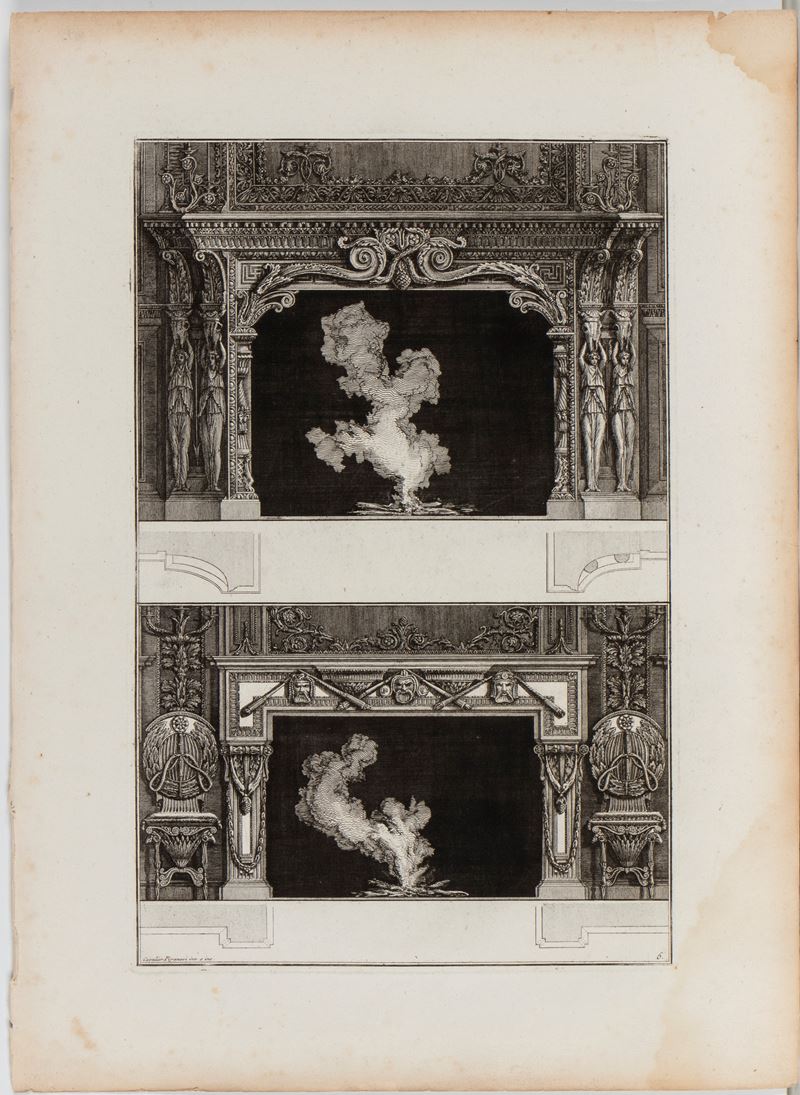 Giovanni Battista Piranesi - Diverse maniere d’adornare i cammini e ogni altra parte degli edific...