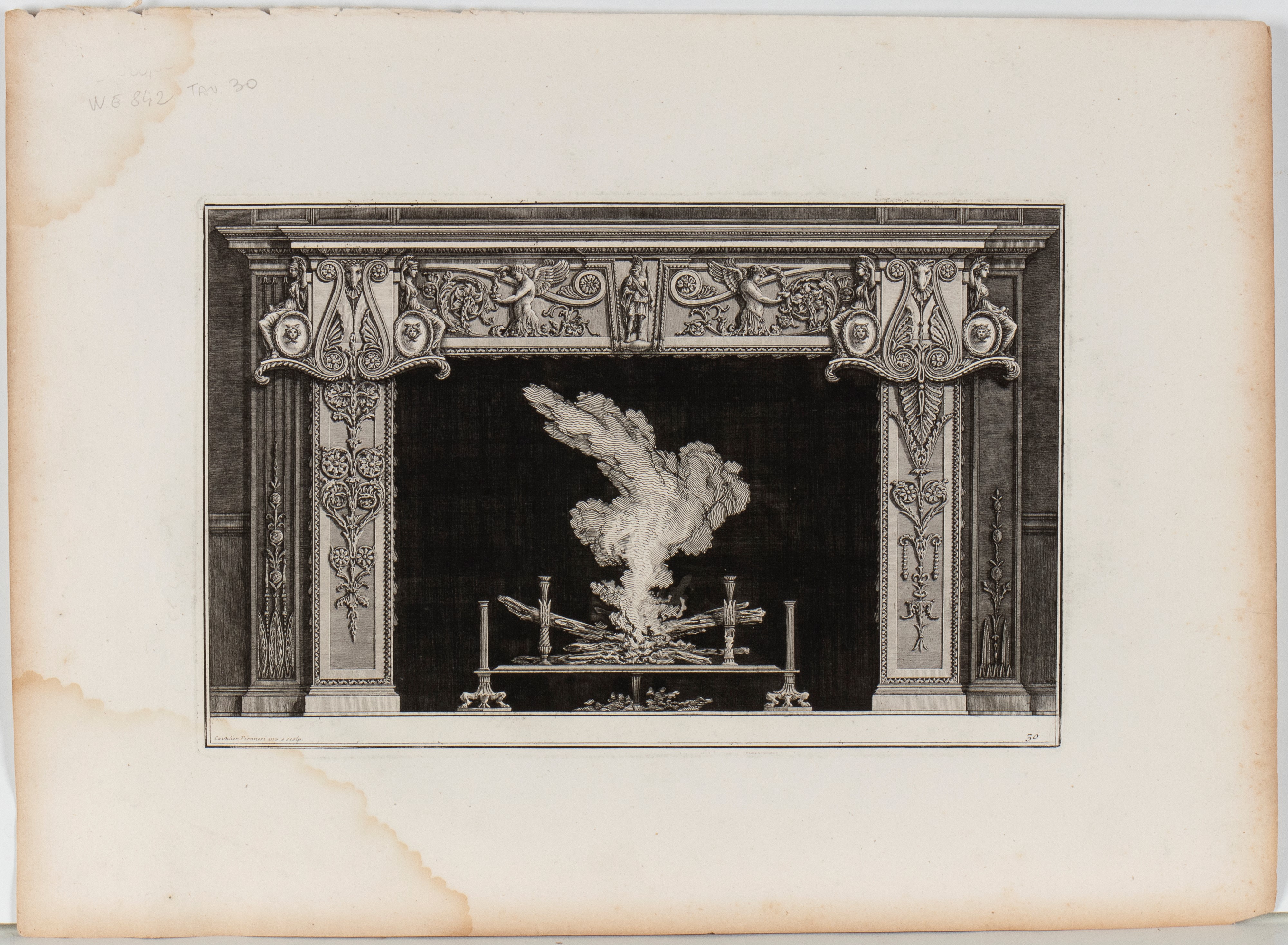 Giovanni Battista Piranesi - Diverse maniere d’adornare i cammini e ogni altra parte degli edific...