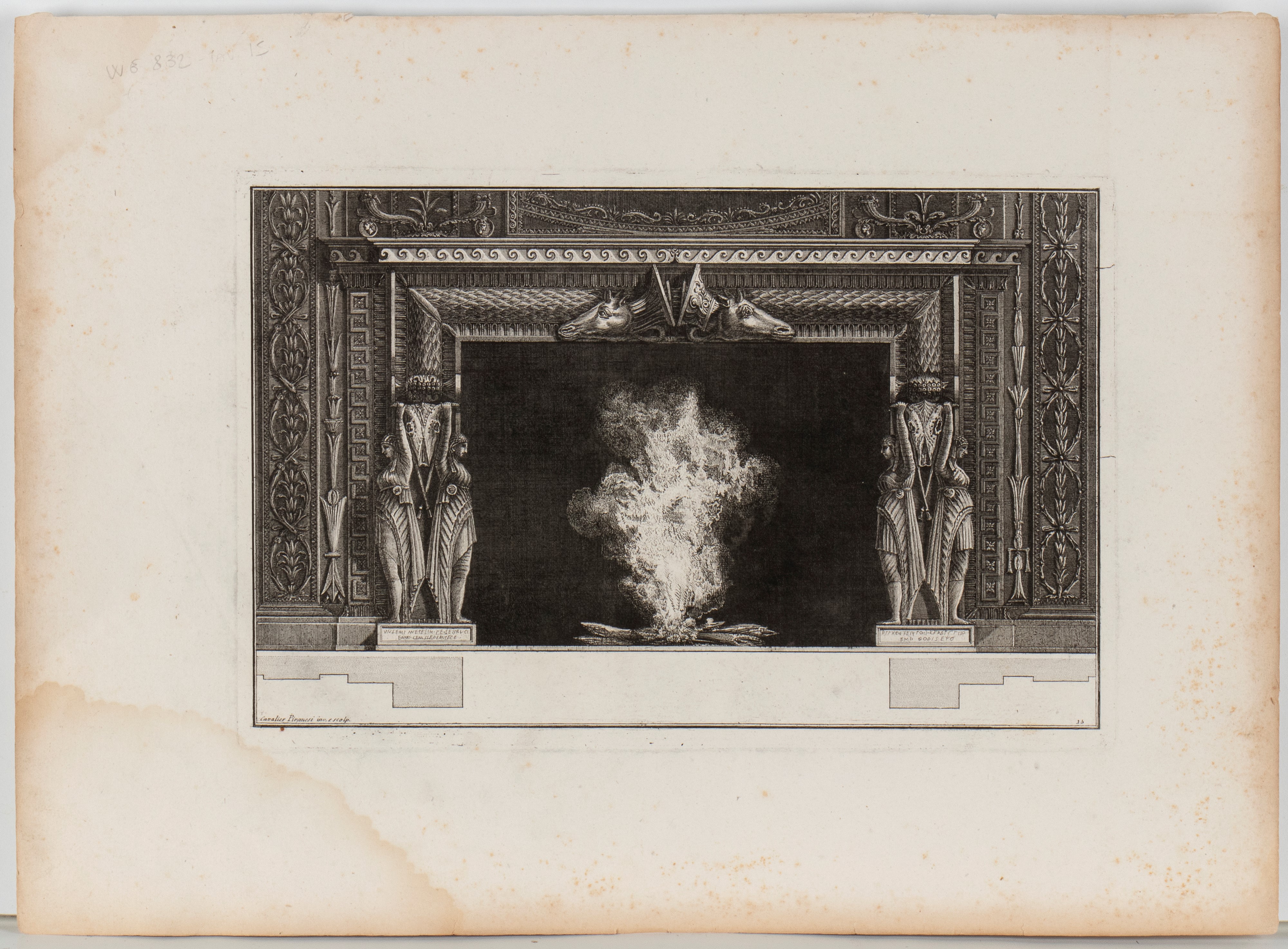 Giovanni Battista Piranesi - Diverse maniere d’adornare i cammini e ogni altra parte degli edific...