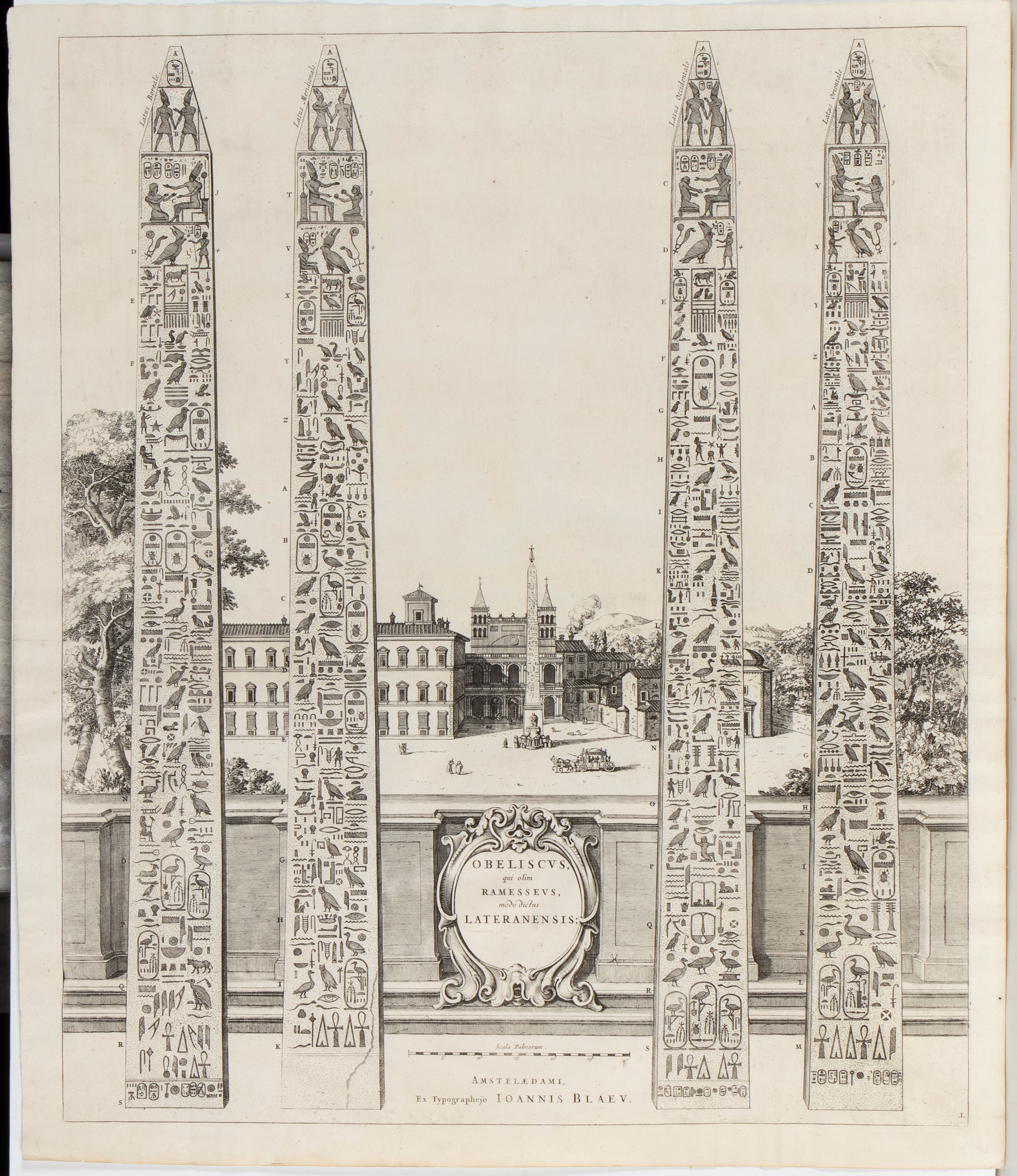 Pierre Mortier, Johannes Blaeu - Rome ancienne et moderne (20 tavole), acquaforte, 1704