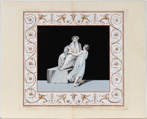 Vestigia delle terme di Tito e loro interne pitture, da Franciszek Smuglewicz
