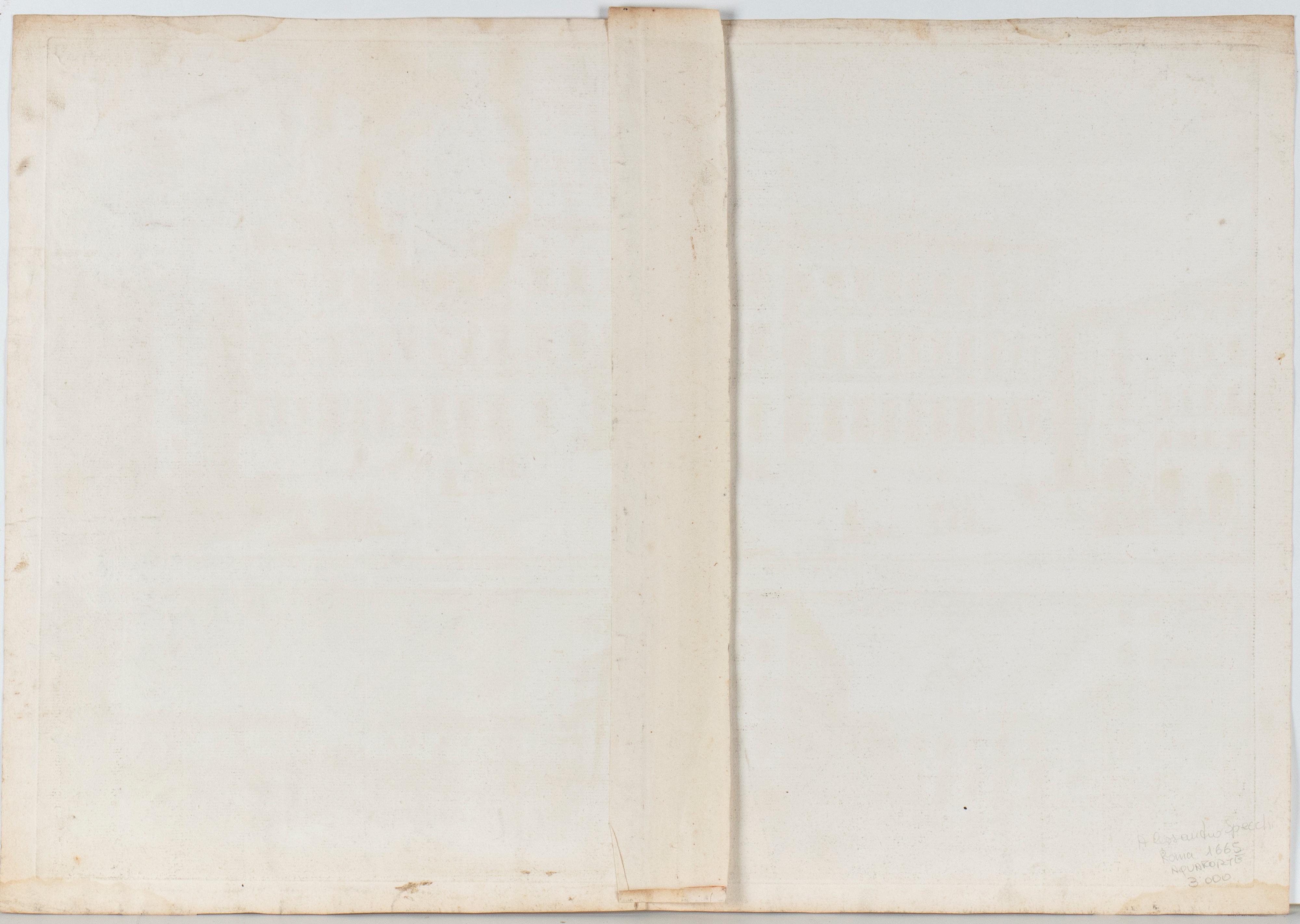 Alessandro Specchi - Prospetto del Palazzo della Gran Curia Innocenziana per Residenza dei Tribun...