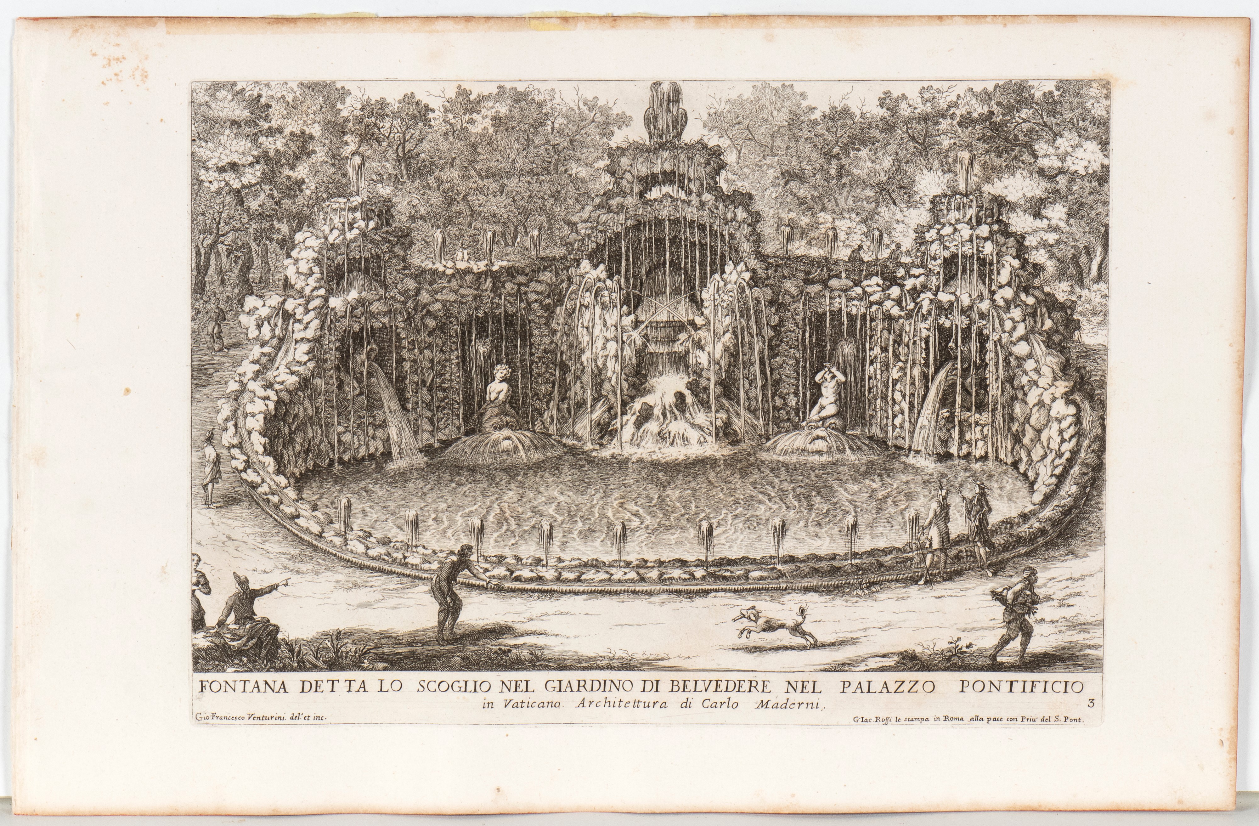 Giovanni Battista Falda, Alessandro Specchi, Giovanni Francesco Venturini - Il Nuovo Teatro di Ro...
