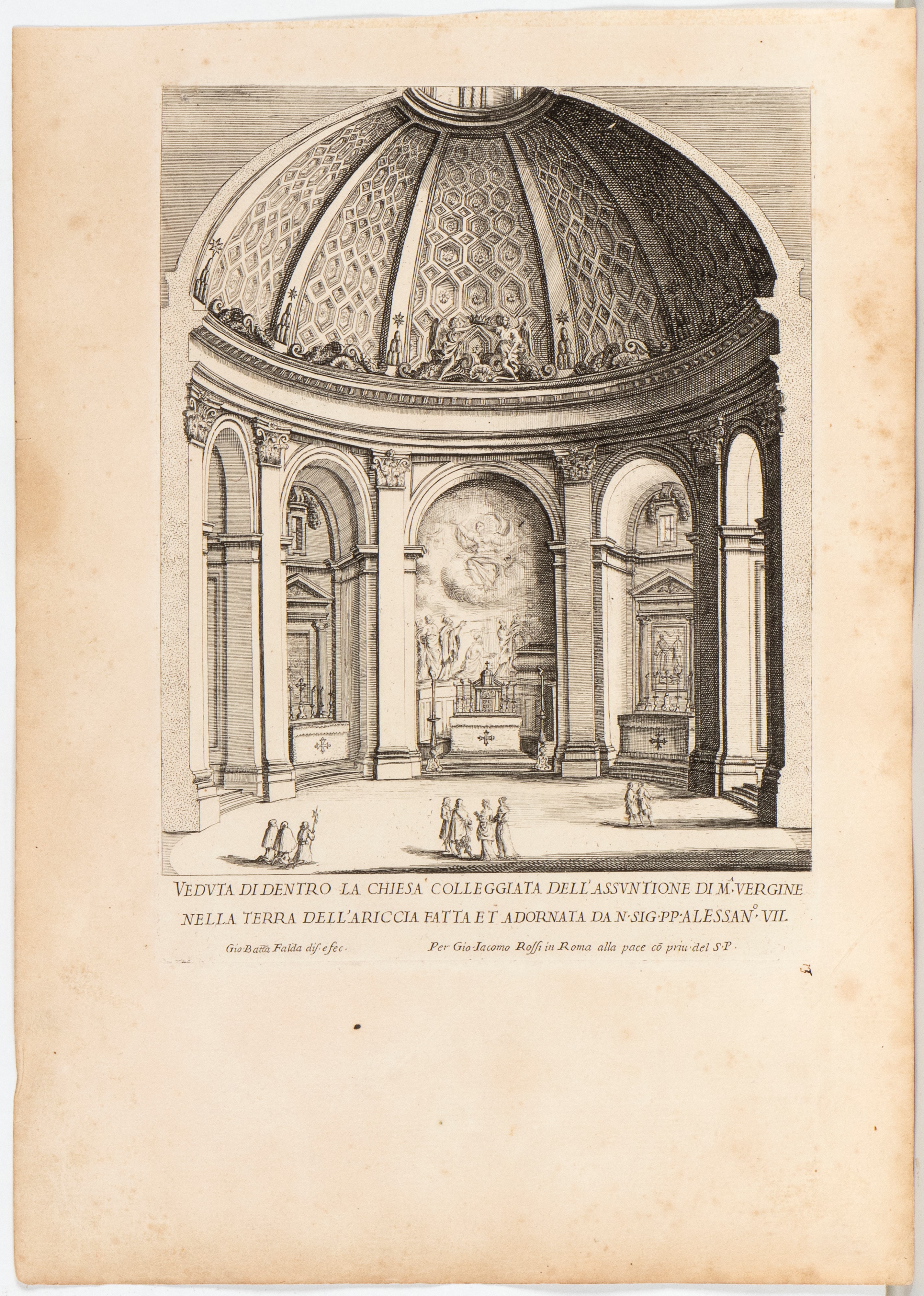 Giovanni Battista Falda, Alessandro Specchi, Giovanni Francesco Venturini - Il Nuovo Teatro di Ro...