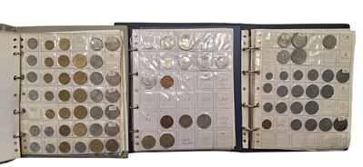 Estere. 3 Album Contenenti 437 Monete XX Secolo. Israele-giordania-indonesia-bolivia-colombia. No...