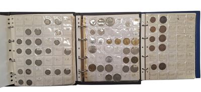 Estere. 3 Album Contenenti 437 Monete XX Secolo. Argentina-san Marino-tunisia-inghilterra. Nomina...